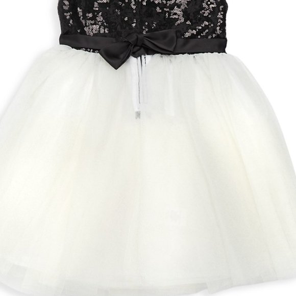 Tutu Couture Girl's 2T &3T Sequin Tulle Dress